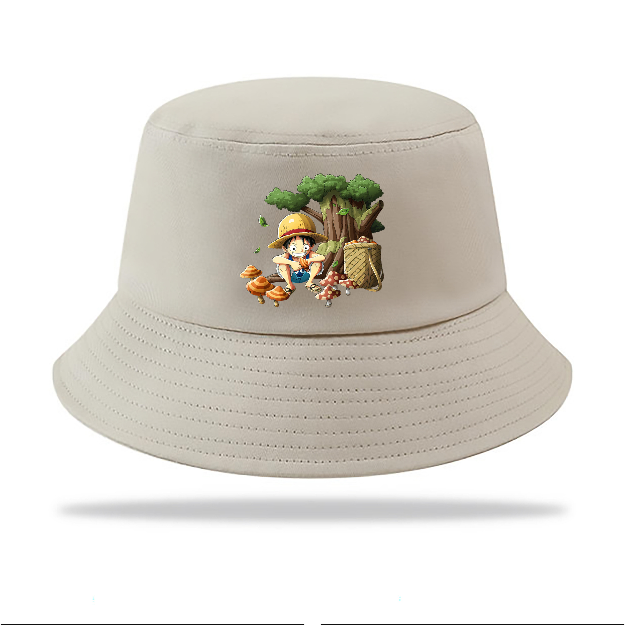 （画像用） ワンピース モンキー・D・ルフィ ONE PIECE Monkey D. Luffy アウトドア日除けバケットハット
